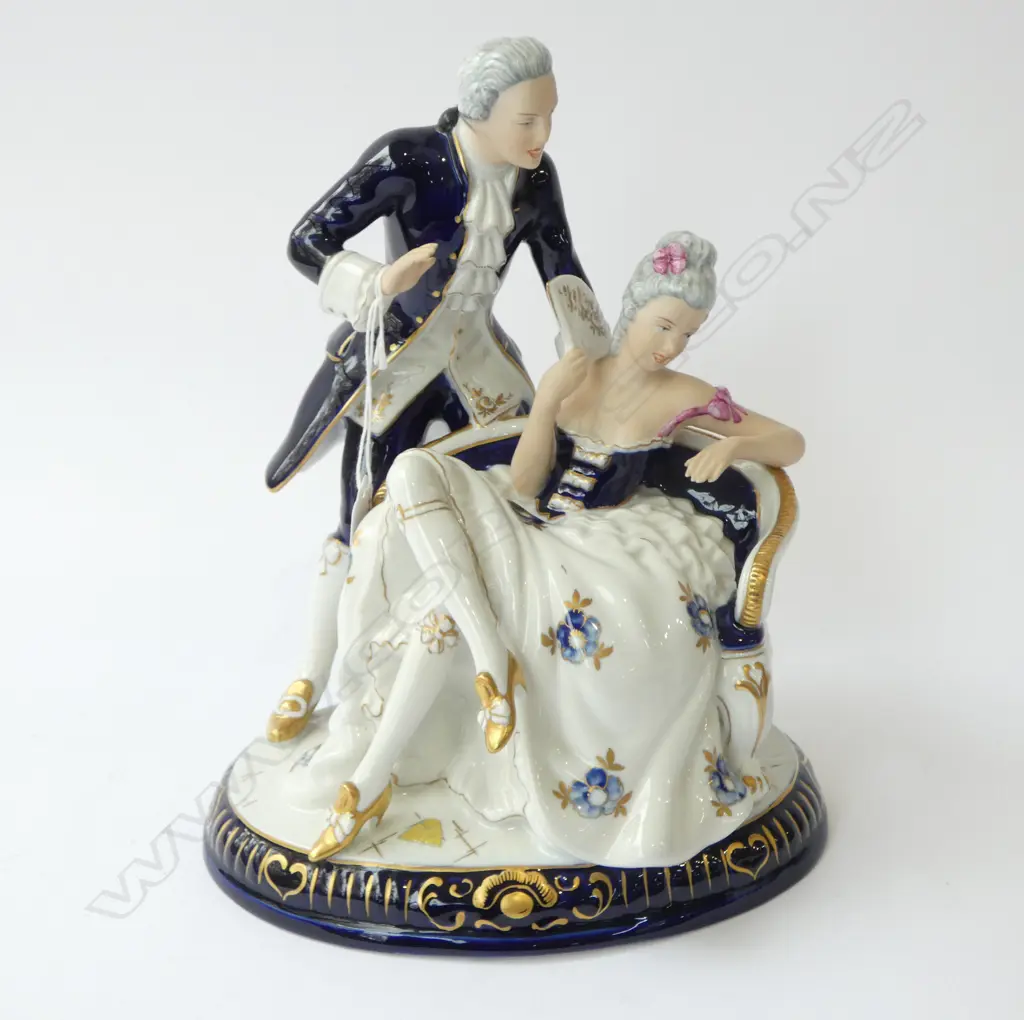 DUX CHINA FIGURE GROUP H260MM Image 1++