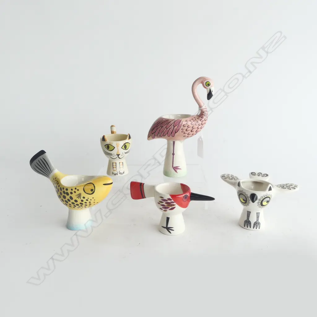 5 HANNAH TURNER EGG CUPS H.160mm Image 1++