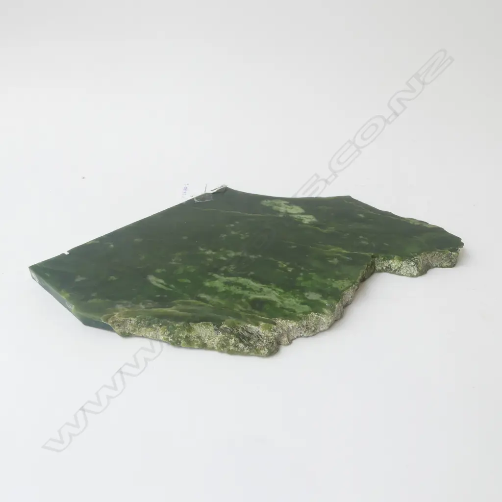 1.5kg CUT PIECE OF POUNAMU 210 x 200mm Image 1++