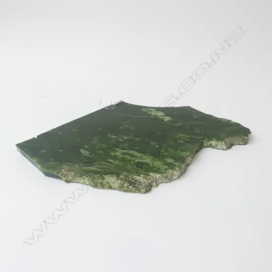 1.5kg CUT PIECE OF POUNAMU 210 x 200mm