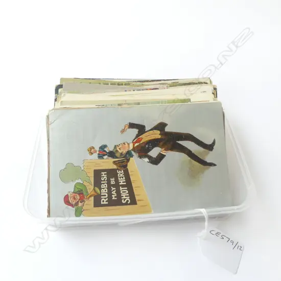 85 Antique Postcards – Humour & Novelty 