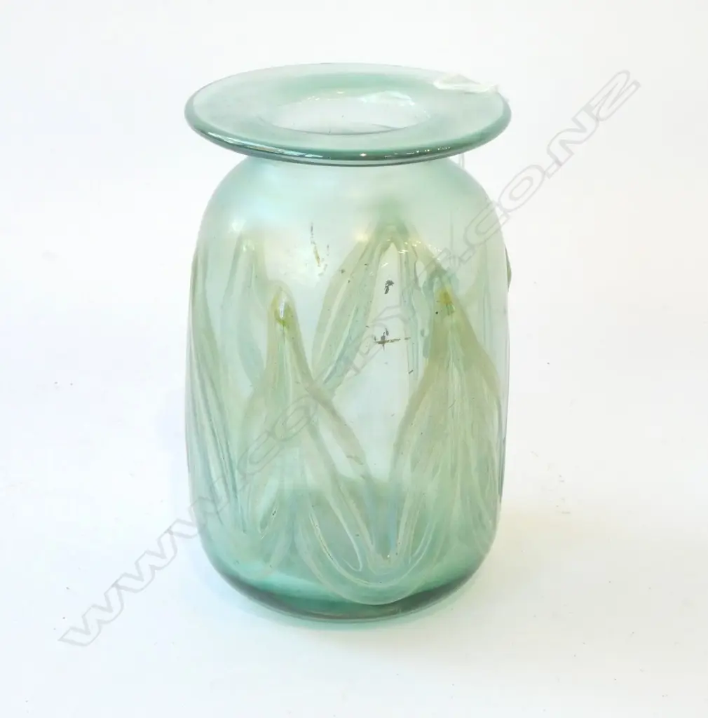 ANTIQUE ART GLASS VASE H.170mm Image 1++