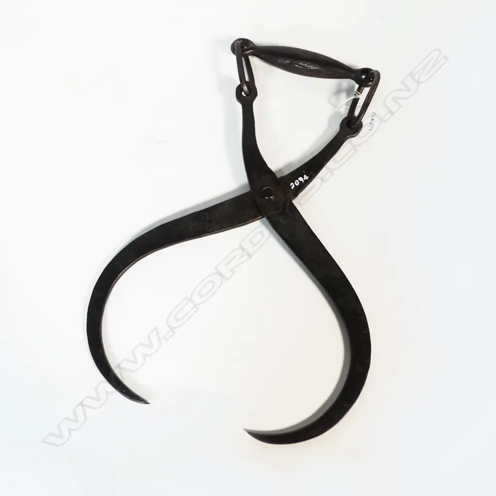 2094 ICE TOOL IRON BLOCK TONGS L38CM Image 1++