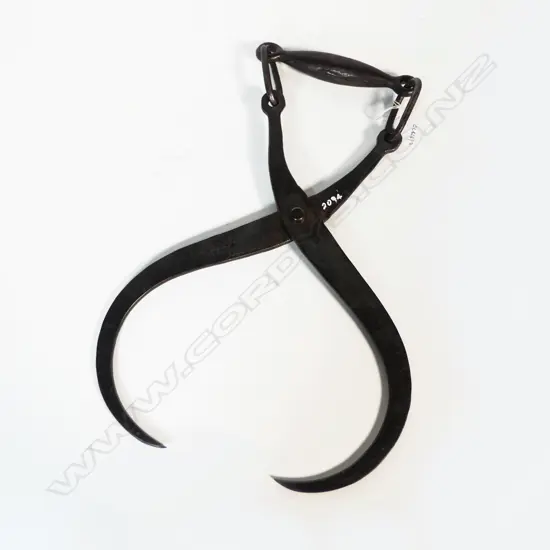 2094 ICE TOOL IRON BLOCK TONGS L38CM