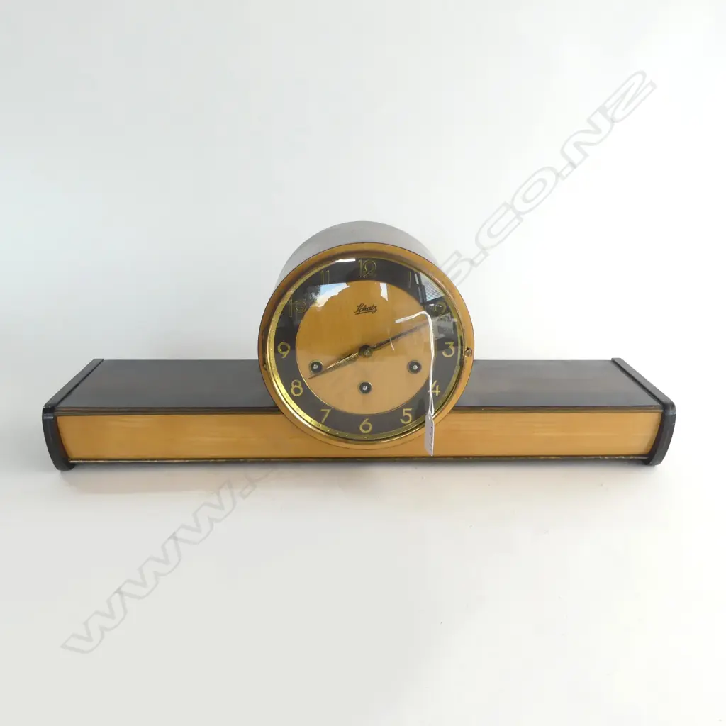 SCHATZ MANTLE CLOCK w. KEY W.560mm Image 1++