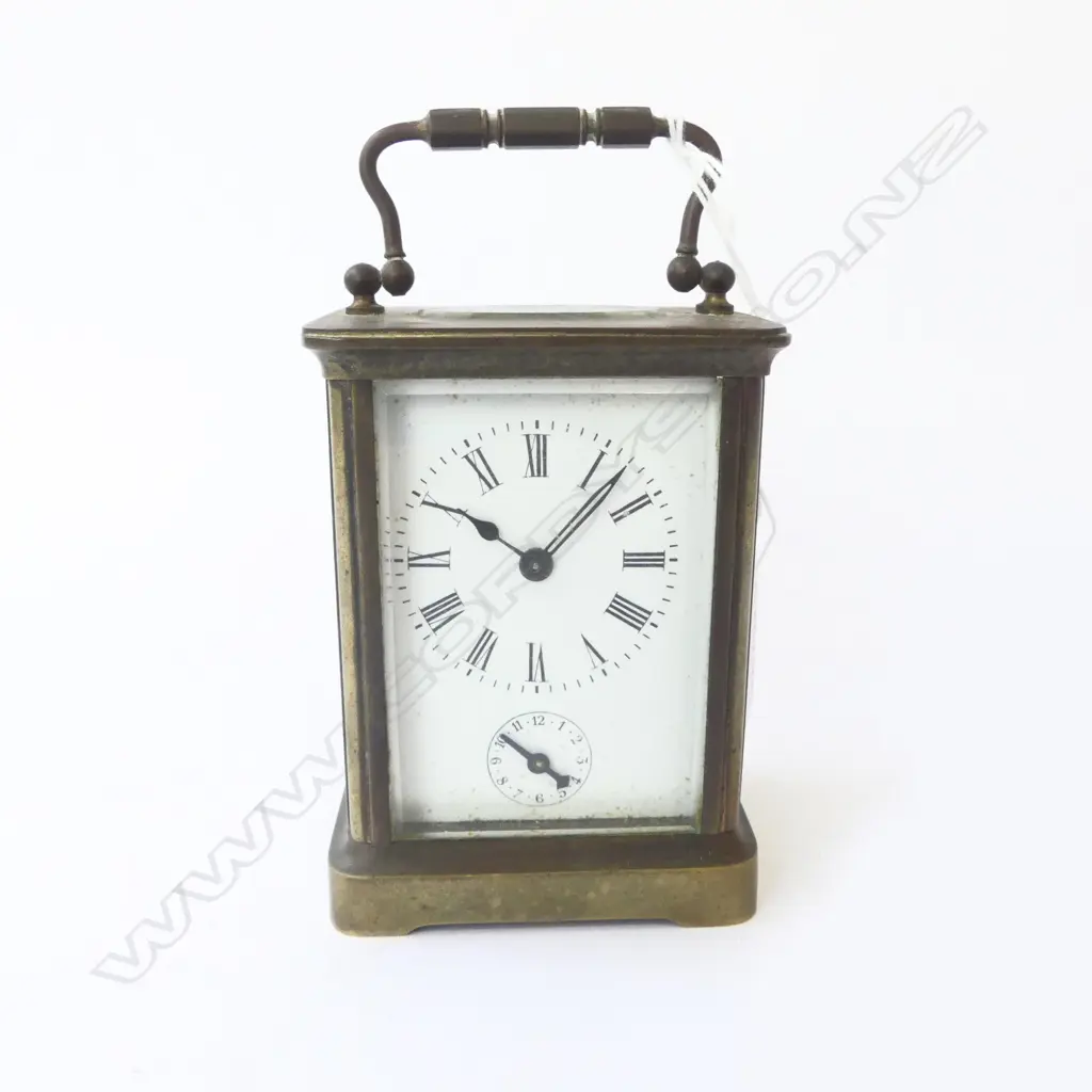 CARRIAGE CLOCK w. 2 KEYS H.115mm Image 1++