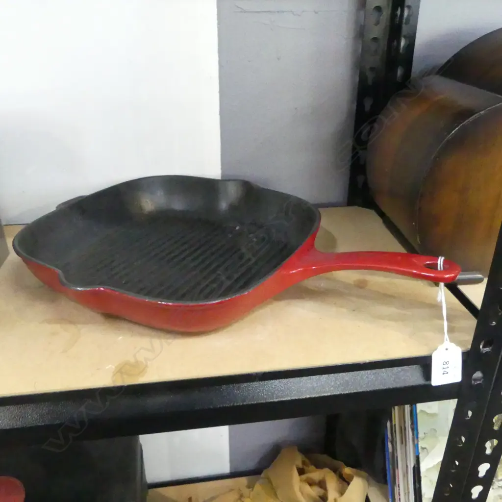 CHASSEUR CAST IRON GRIDDLE PAN - MADE IN FRANCE 285x410mm Image 1++