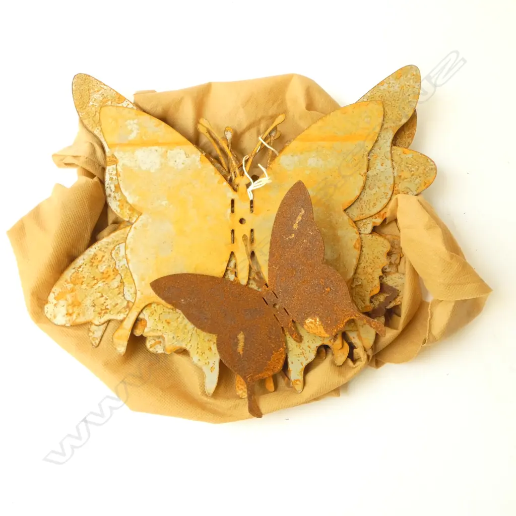 12 LAZER CUT BUTTERFLIES; LARGEST W.175mm Image 1++