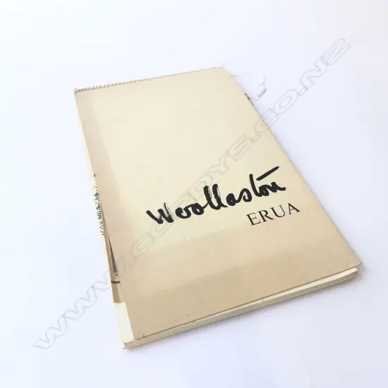 WOOLASTON - ERUA, SIGNED BY TOSS, A COLLECTION OF HIS WORKS