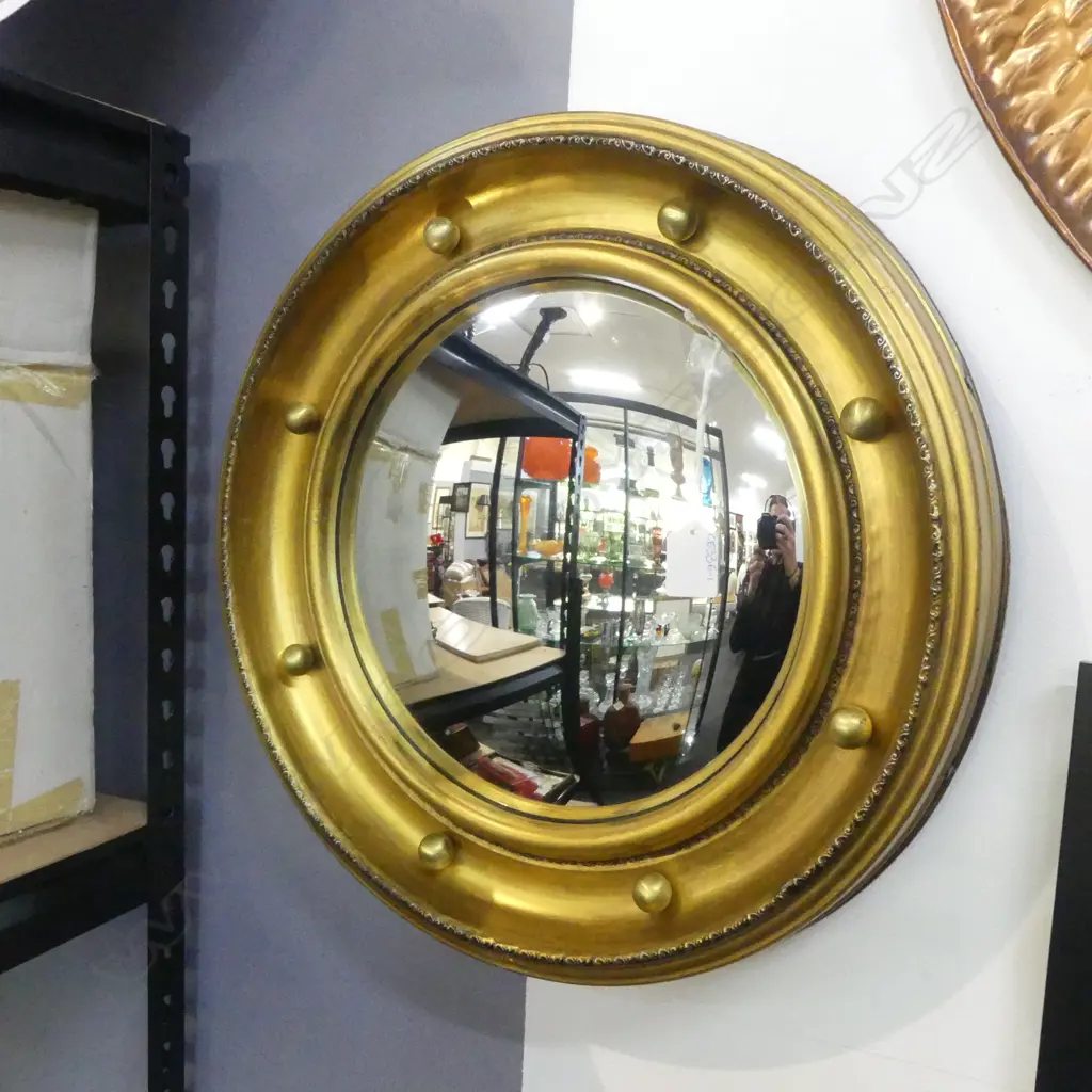 REGENCY STYLE CONVEX MIRROR Dia.440mm Image 1++