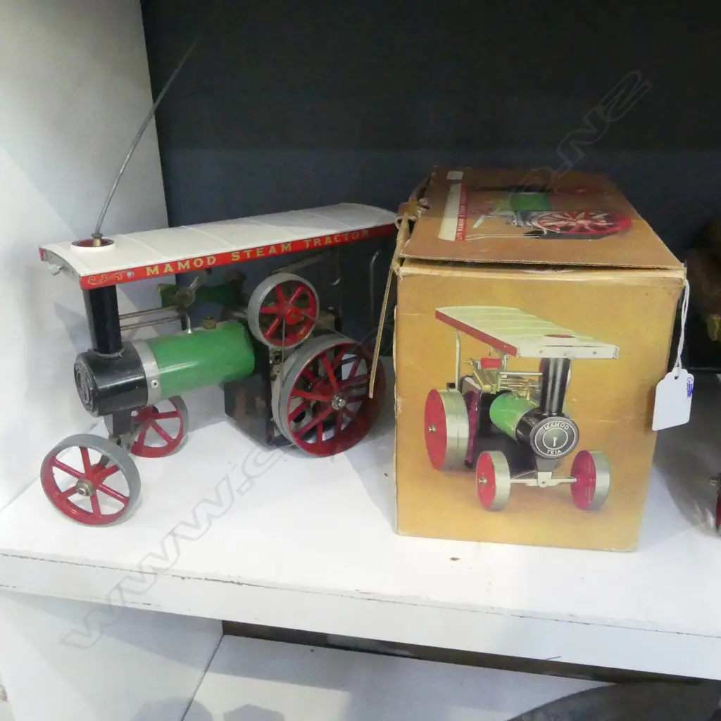  BOXED MAMOD "STEAM TRACTOR TRACTION ENGINE TE1a" Image 1++