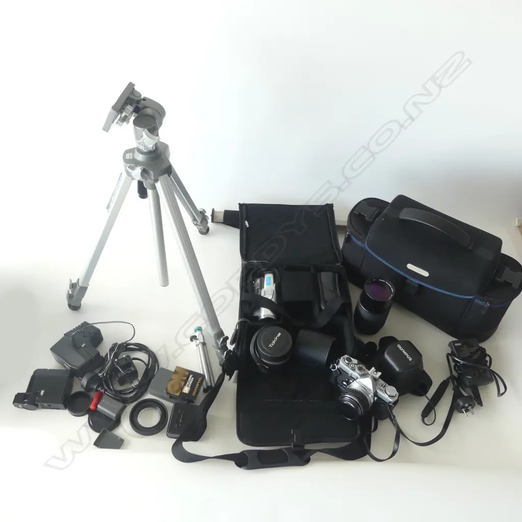 ASST. CAMERAS, LENS, TRIPOD ETC Image 1++