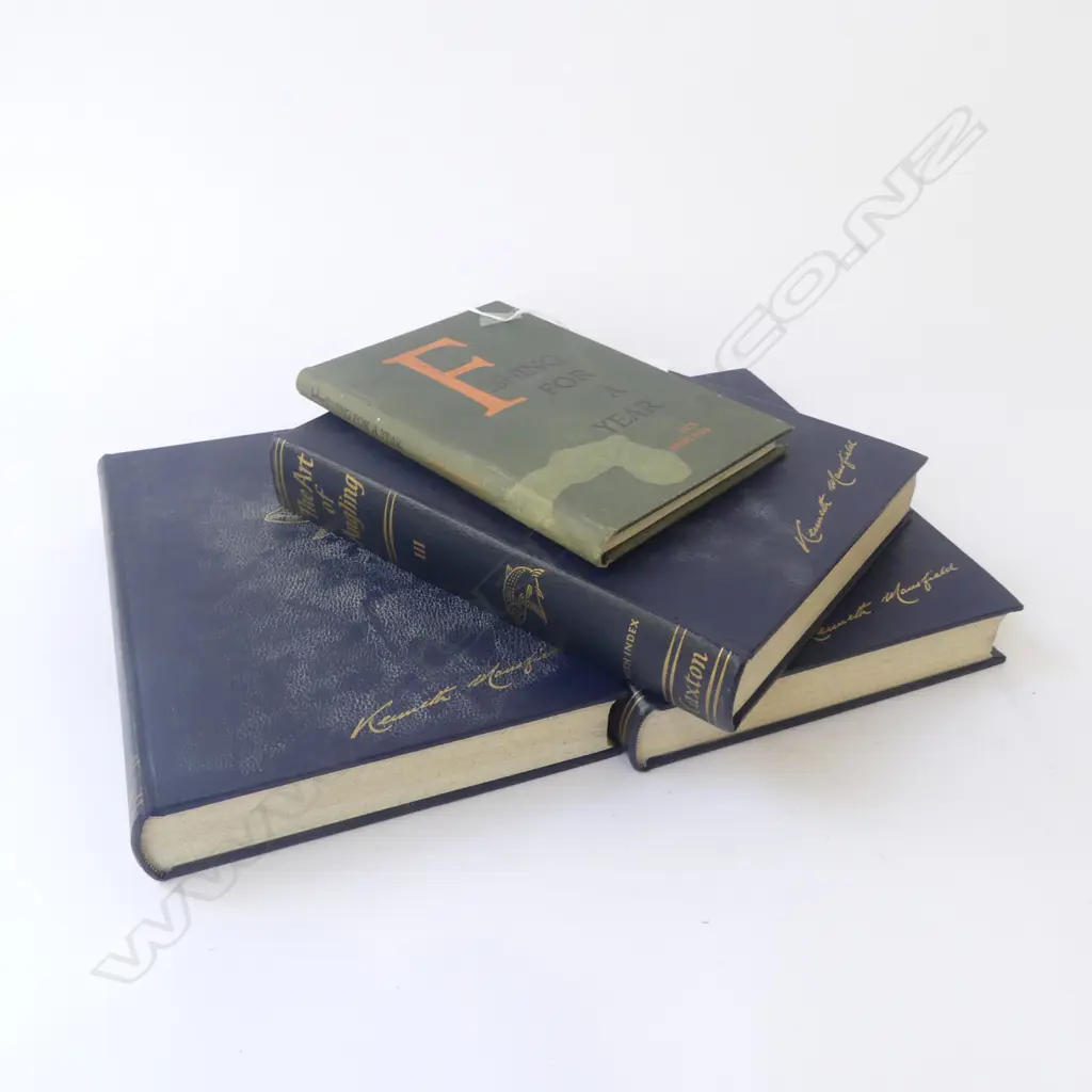 FLY FISHING BOOKS: 3 VOLS 'The Art of Angling' Nov. 1957 + 'Fishing For A Year' 1995 146/975 ed. Image 1++