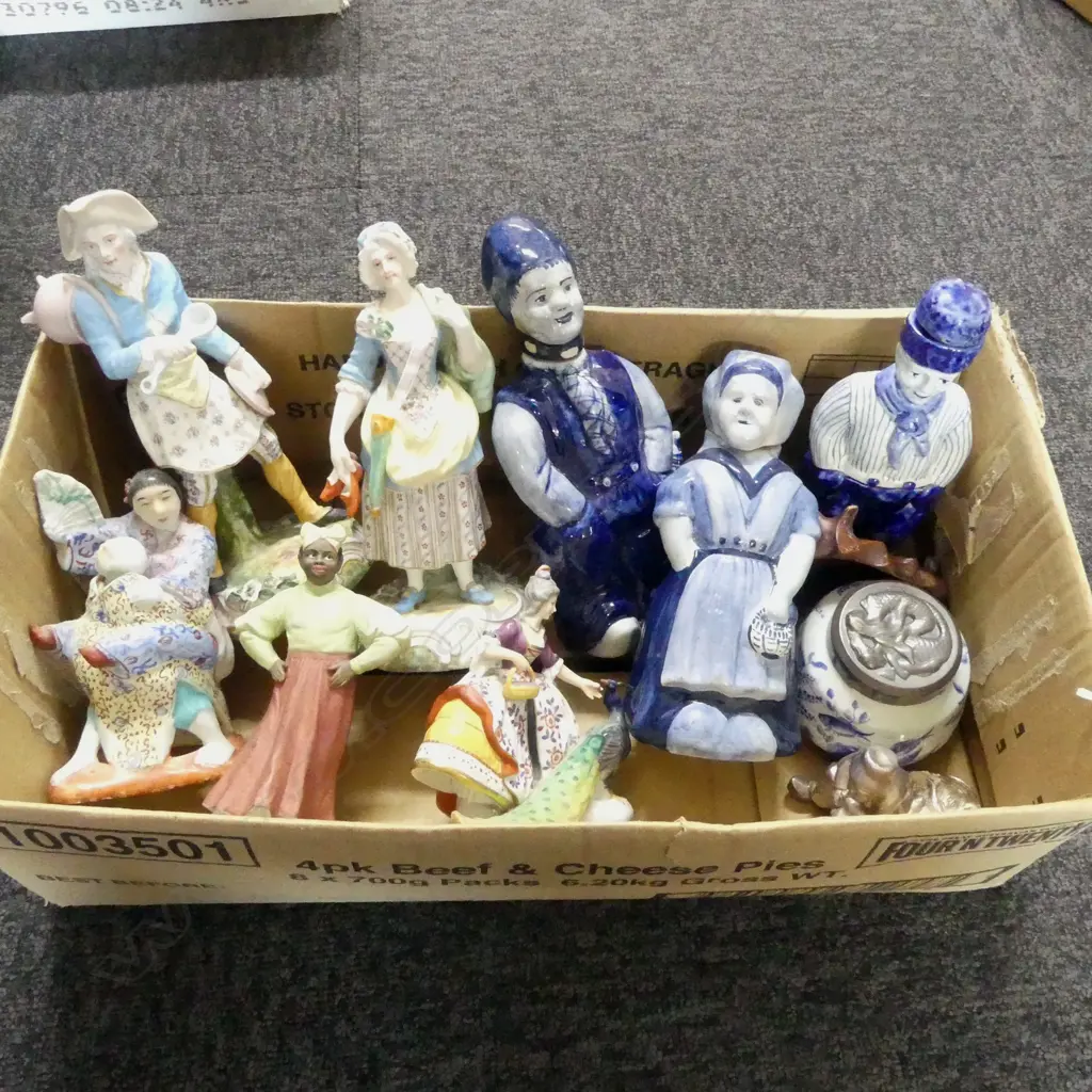 ASST. CHINA INCL. DELFT DECANTERS, etc Image 1++