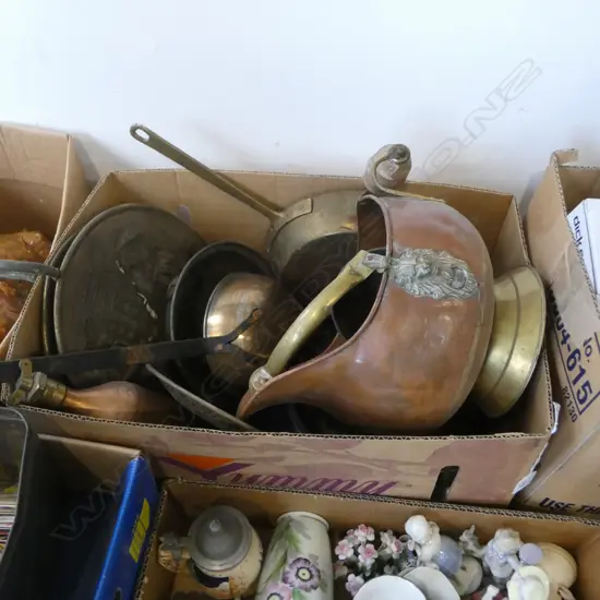 ASST. COPPERWARE ETC