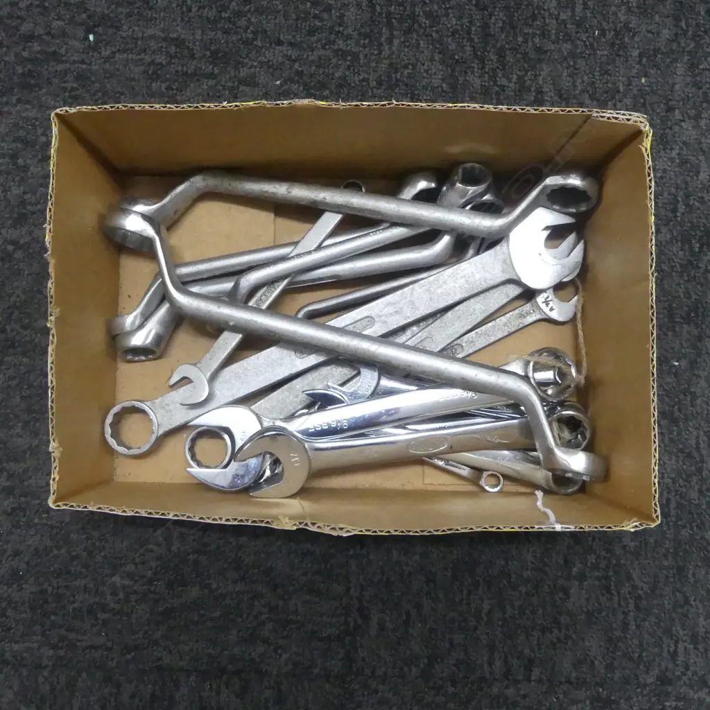 TIPCO WRENCH SET lgest 9/16 BSF + 2 OTHER 'KING-DICK' SETS  Image 1++