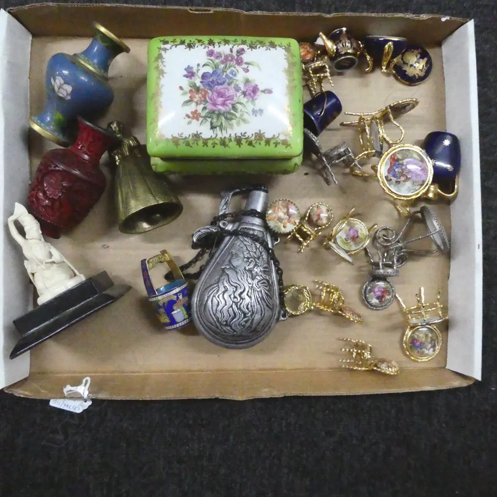 MINIATURE LIMOGE PCES ETC Image 1++