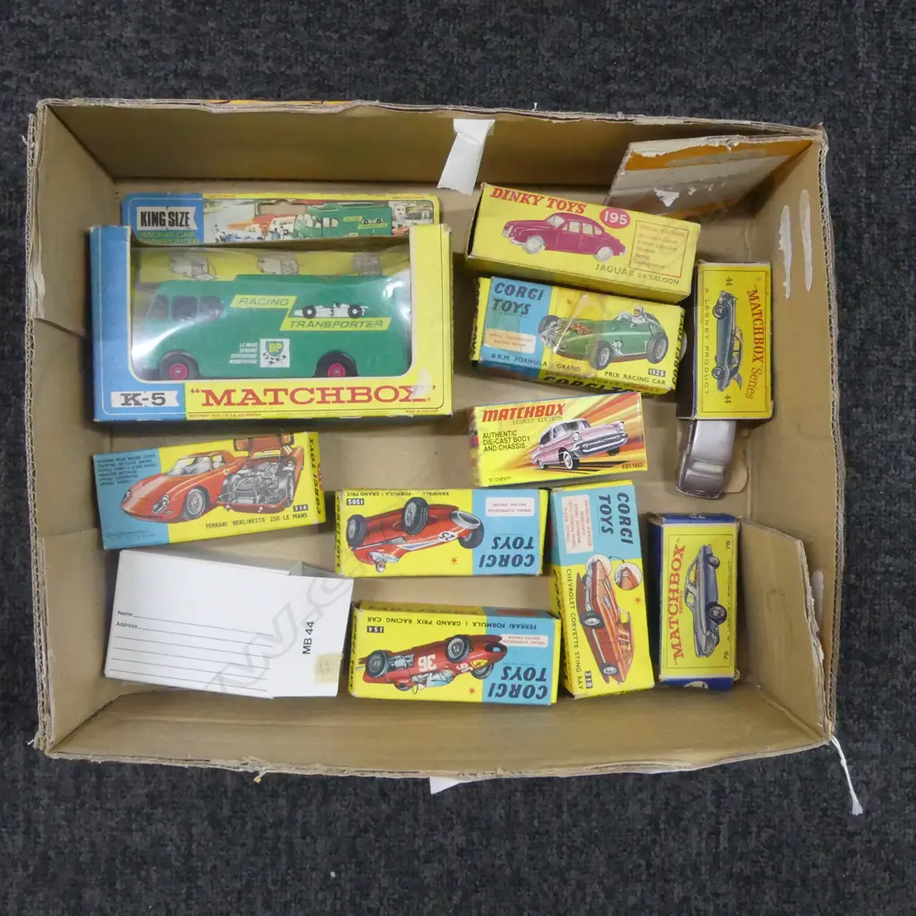ASST. MODEL CARS, MATCHBOX ETC Image 1++