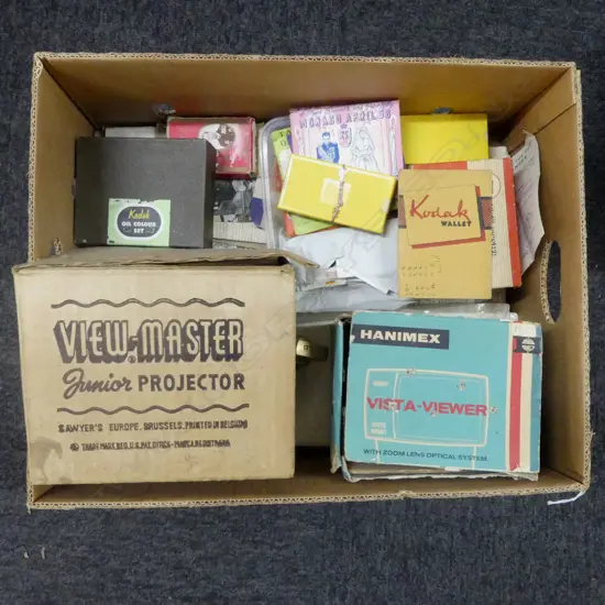 ASST. EPHEMERA, VINTAGE CAMERA GEAR