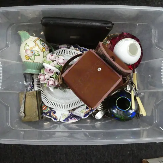 ASST. CUTLERY, CHINA ETC