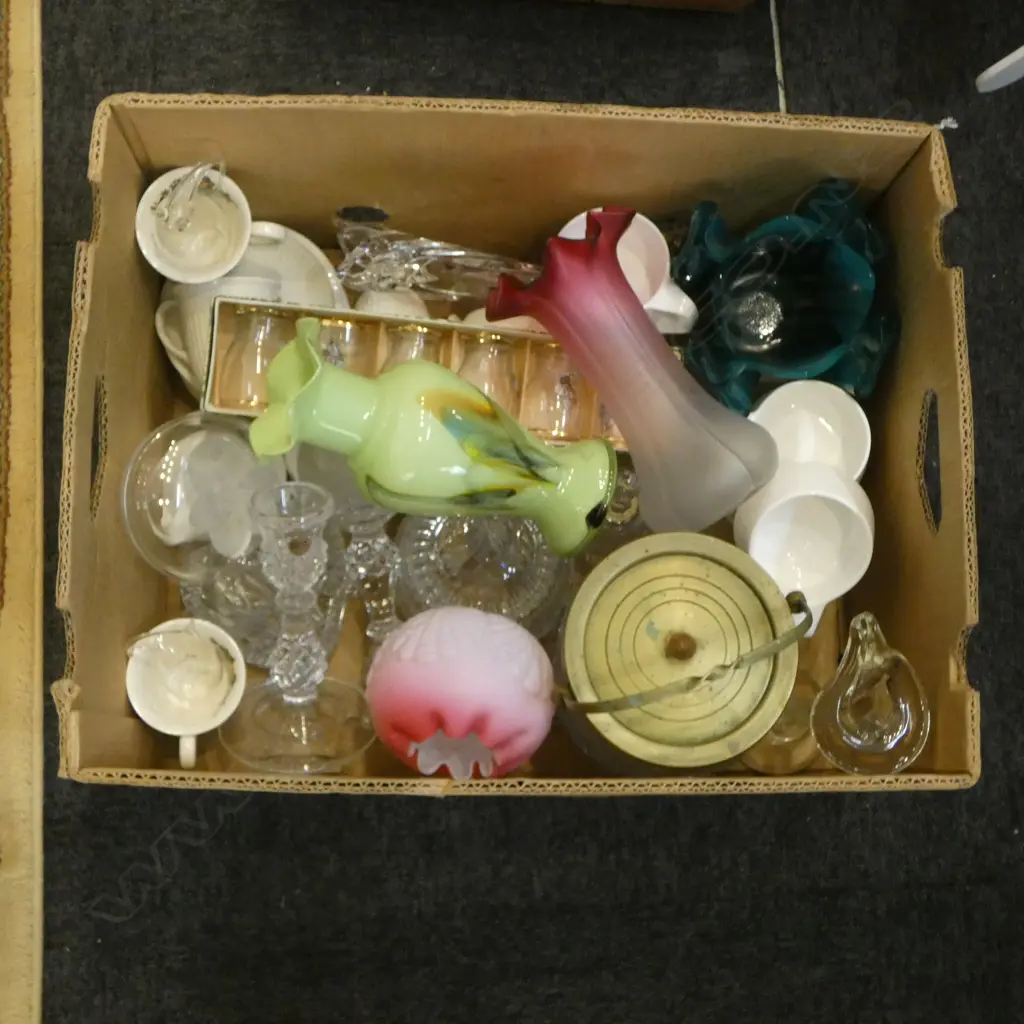 ASST. GLASSWARE ETC Image 1++