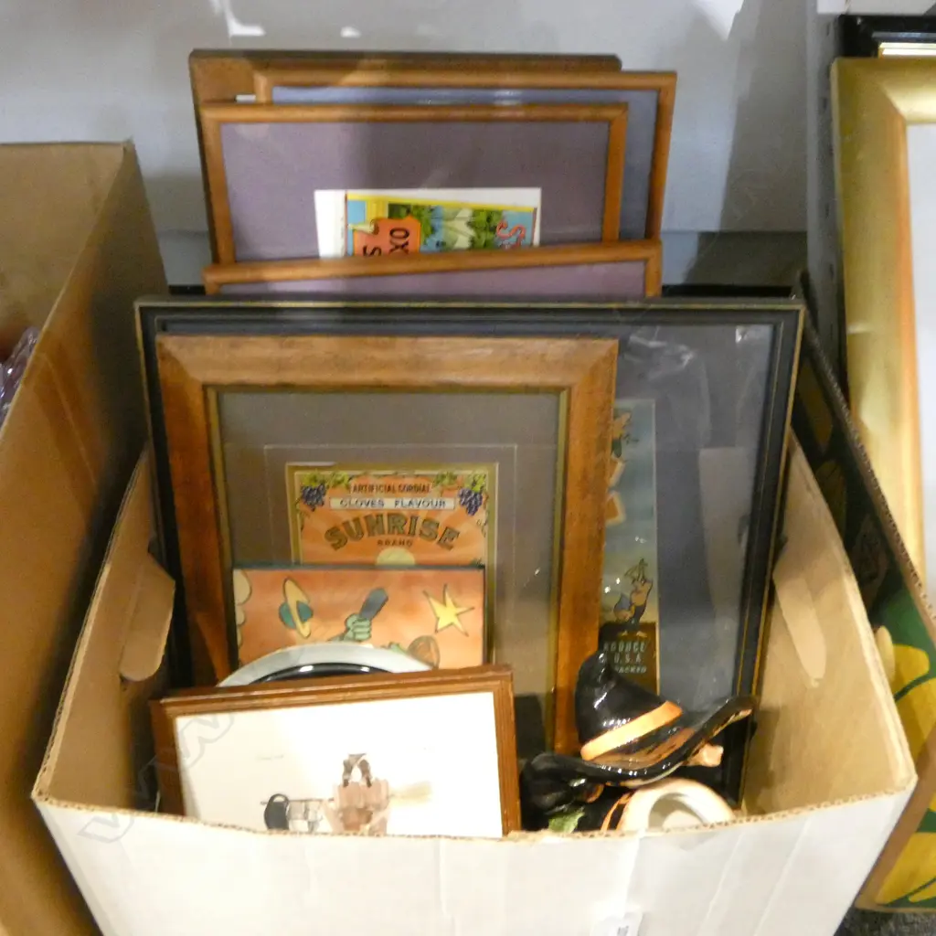 ASSTD VINTAGE ADVERTISING/PLATES ETC Image 1++