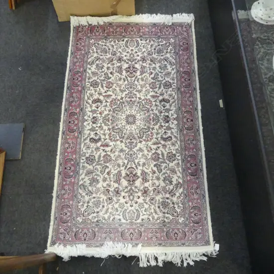 HAND KNOTTED ALL WOOL RUG