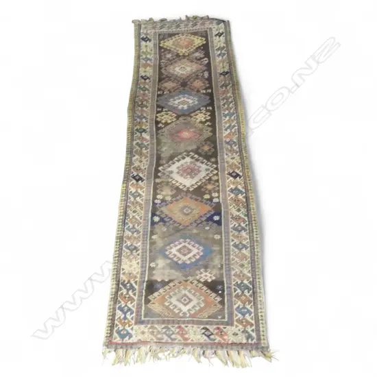 ALL WOOL RUNNER (NEEDS ATTENTION)