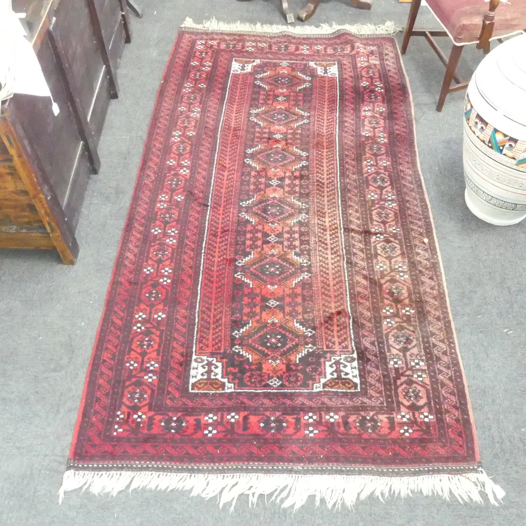 HAND KNOTTED ALL WOOL RUG Image 1++