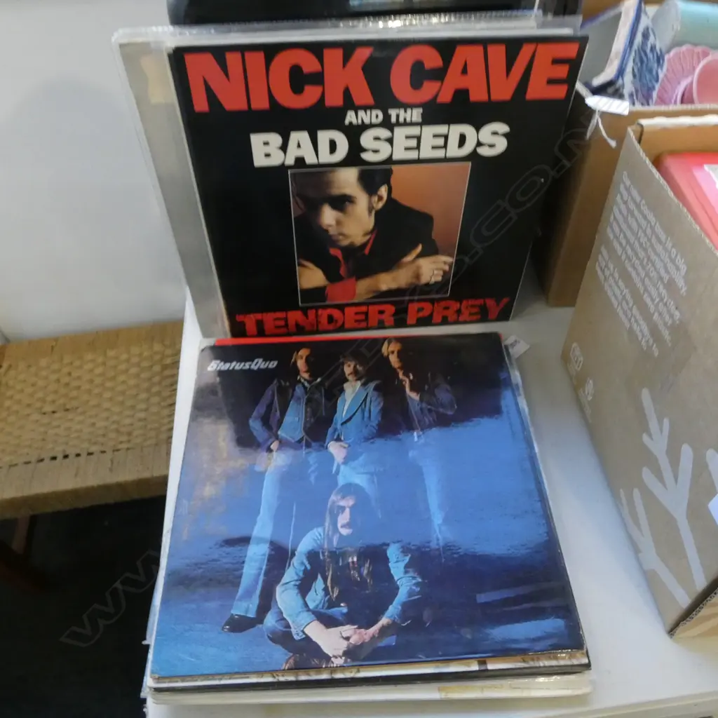LPs; NICK CAVE, CURE, TALKING HEADS, POGUES, NEW ORDER ETC Image 1++