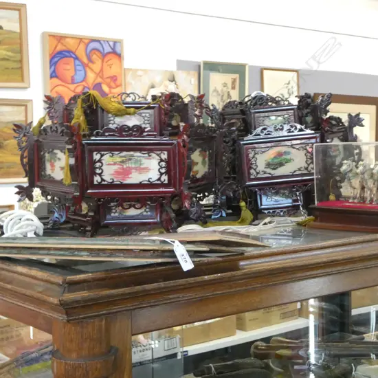 PR ORIENTAL LIGHT FITTINGS H.420mm, 490mm dia