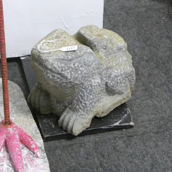 CONCRETE GARDEN FROG L.250mm