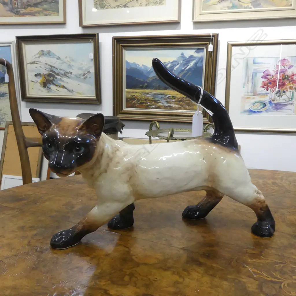 GOEBEL SIAMESE CAT H.255mm Image 1++