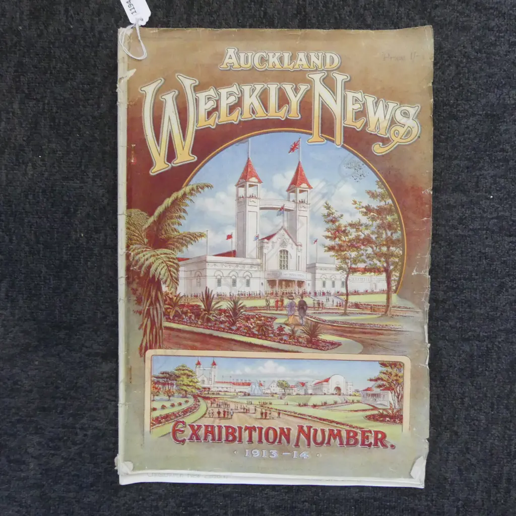 THE WEEKLY PRESS CHRISTMAS 1907, AUCKLAND WEEKLY NEWS EXHIBITION NUMBER 1913-14 Image 1++