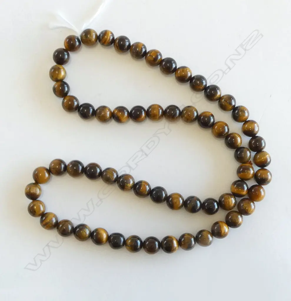 TIGER'S EYE NECKLACE, L.600mm Image 1++