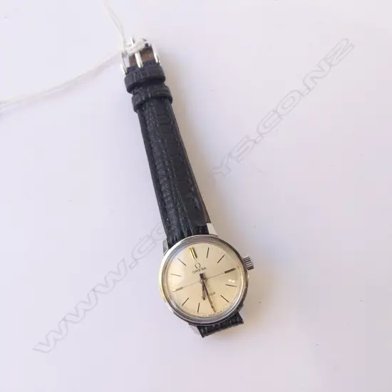 OMEGA  LADIES  S/STEEL DE VILLE WRIST WATCH