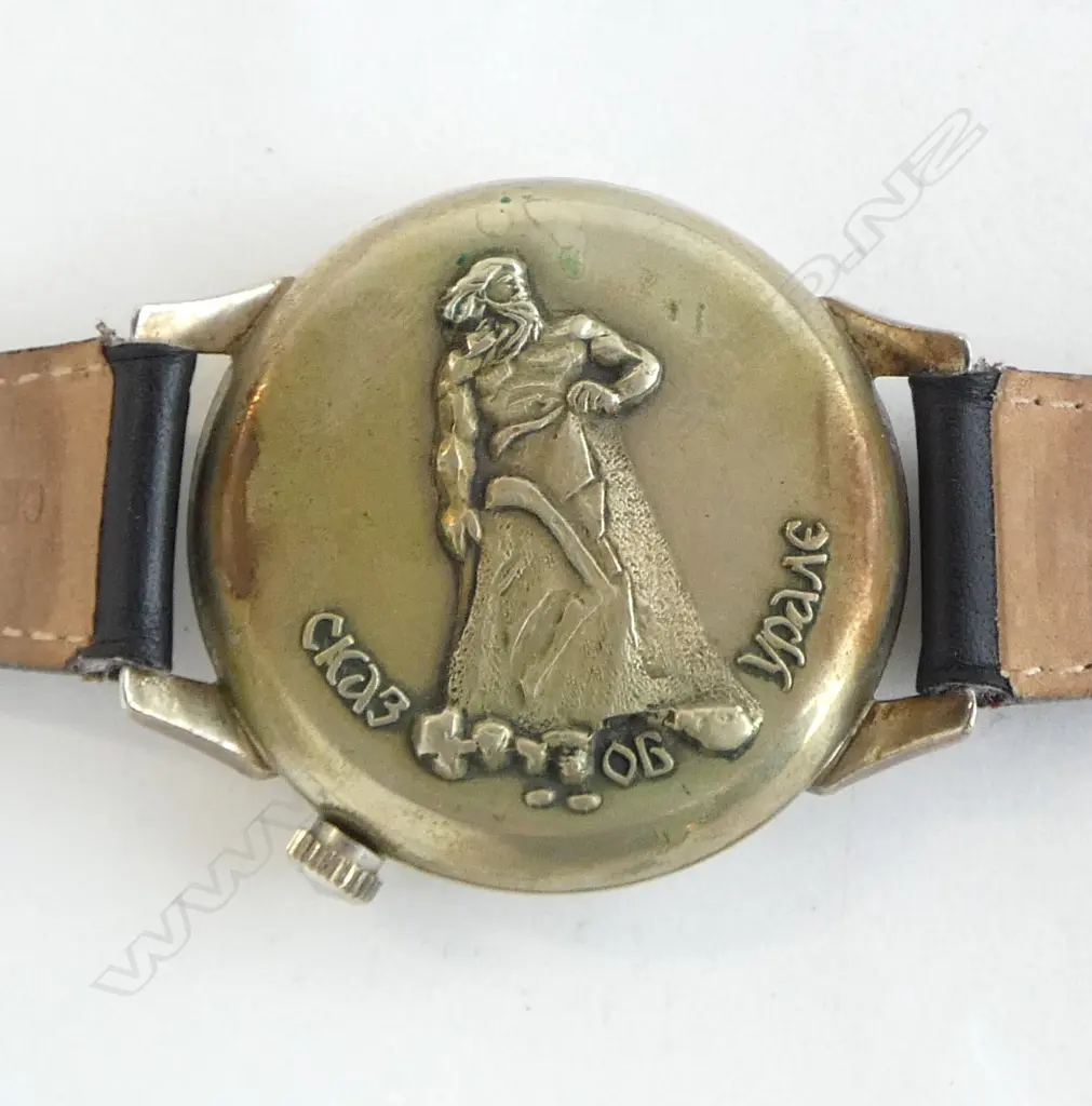 UNIQUE WRISTWATCH - REFURBISHED MOLNIJA SOVIET POCKETWATCH by UKRANIAN WATCHMAKER, MANUAL WINDING (running) Image 1++