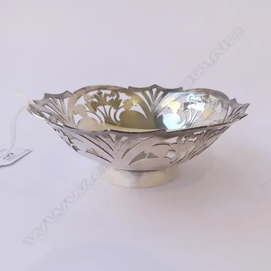 STG SILVER DISH, SHEFFIELD 1991 133gms