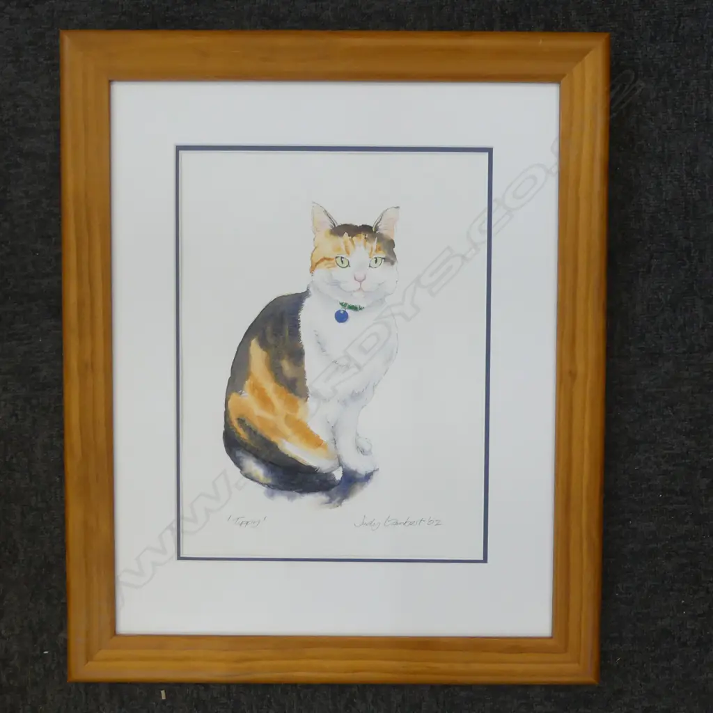 "TIPPY",WC signed by JUDY LAMBERT 2002, 280 X 370mm Image 1++
