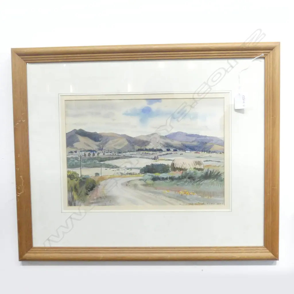 CYRIL WHITEOAK, THE ROAD TO THAMES, WC 1951 245x360mm Image 1++