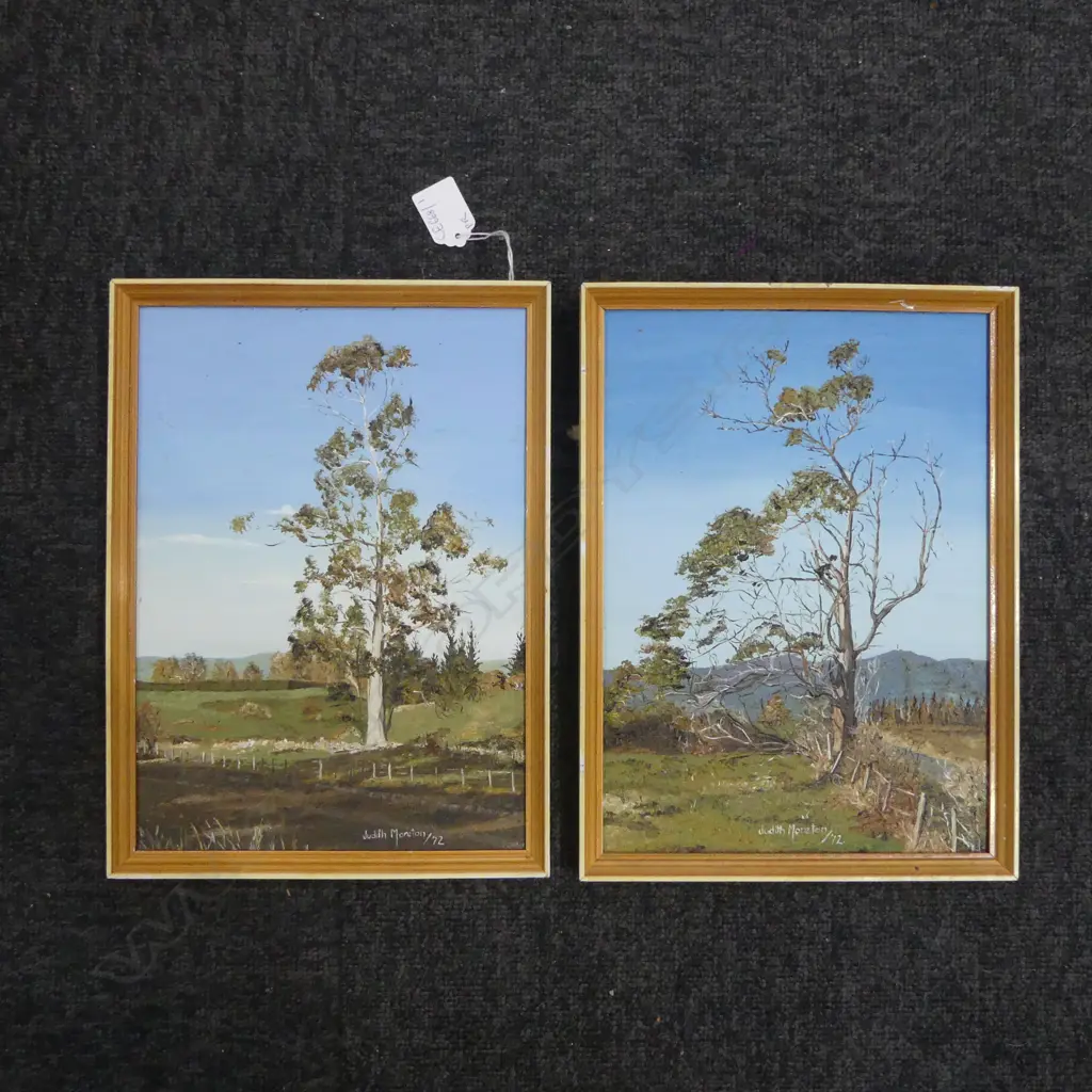 PR JUDITH MORETON OILS 'WAIKATO SCENE' '72 275x200mm Image 1++