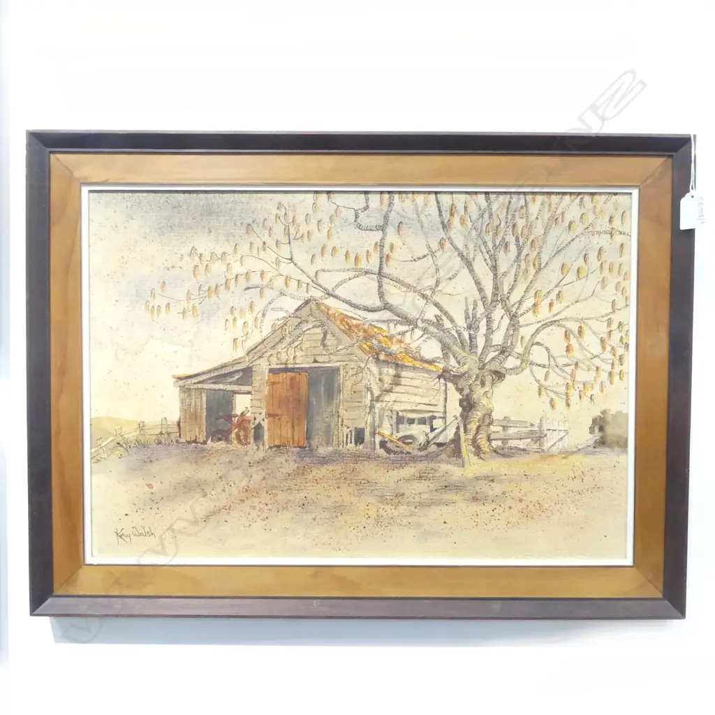 KAY WALSH 'THE SYCAMORE TREE LEAMINGTON' WC 370x540mm Image 1++
