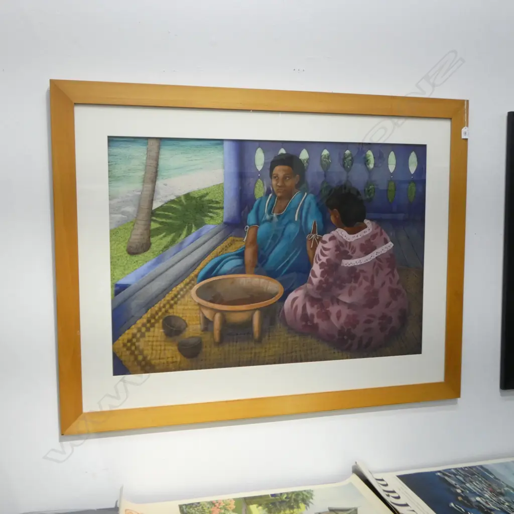 JULIA HENDERSON 'MIDDAY SUN' PASTEL 670x960mm Image 1++