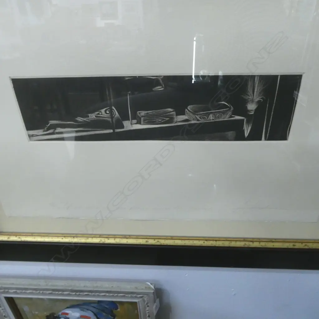 ALEXIS NEAL 'IF YOU RUN YOUR FINGER ACROSS THE SURFACE' PRINT 21/25 380x555mm Image 1++
