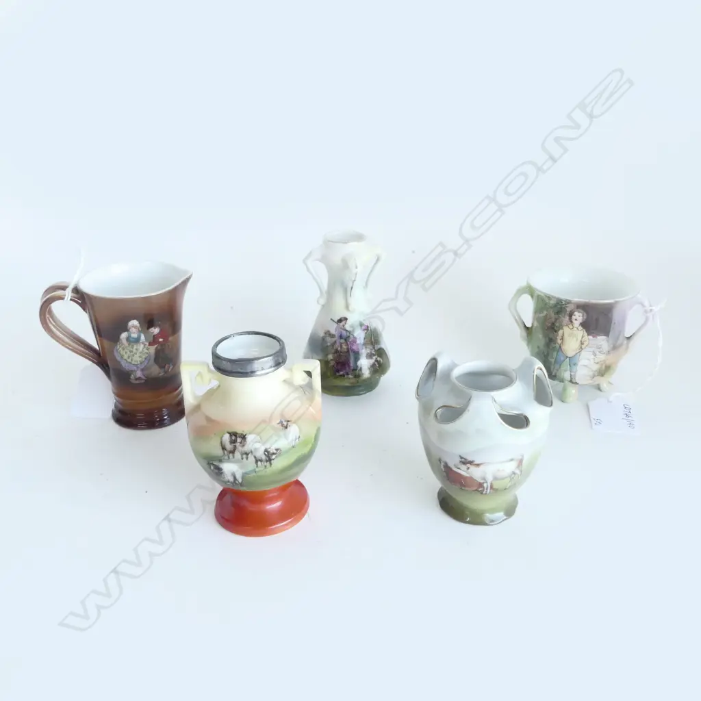 5PCS ROYAL BAYREUTH CHINA 85MM TALLEST  Image 1++