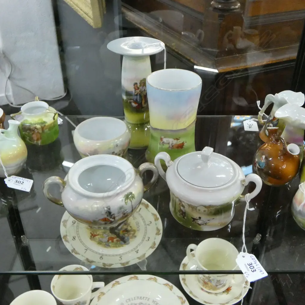 5PCS ROYAL BAYREUTH CHINA150MM TALLEST ONE LID MISSING Image 1++