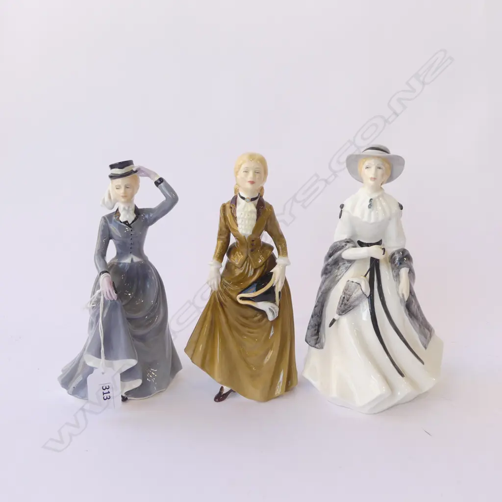 3 FRANCESCA ART CHINA FIGURINES H.210mm Image 1++