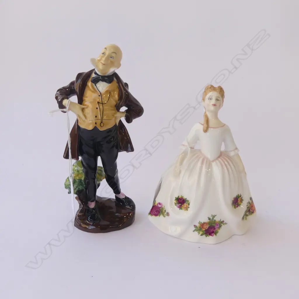 RD FIGURE MCAWBER H180MM AF  & RD PEGGY DAVIS H150MM Image 1++