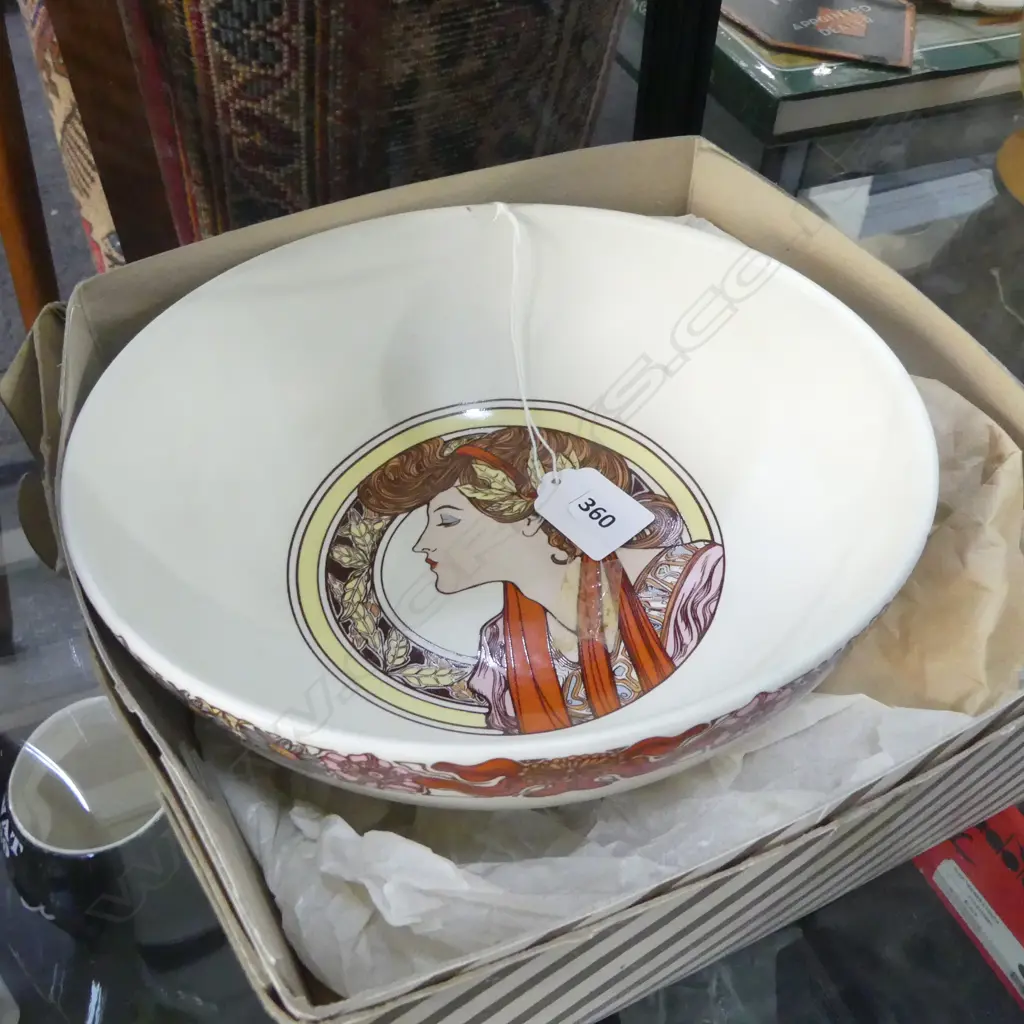   POOLE FLEURIE BOWL Dia.200mm Image 1++