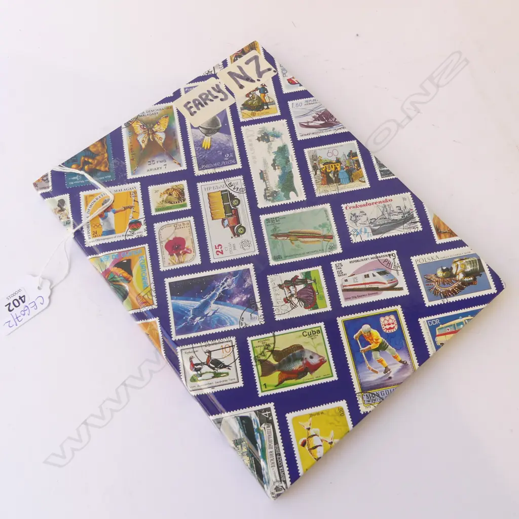 EARLY NZ STAMP ALBUM Image 1++